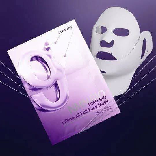 Numbuzin, NAD + Bio Lifting-sil Full Face Beauty Mask, 4 Sheets